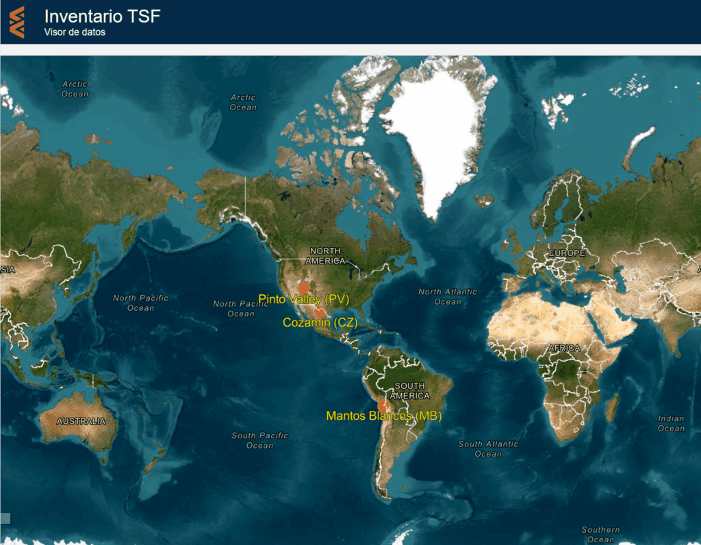 Inventario TSF